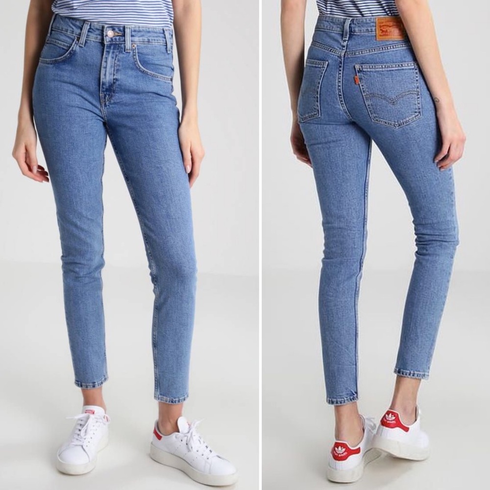 Levi’s 721 Vintage High Rise Skinny Jeans Blue 26